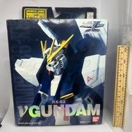Extended joint gundam model MSIA Nu gundam bandai scratched box