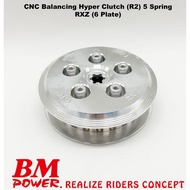 RXZ RXZ135 [ 6PCS & 7PCS ] HYPERCLUTCH BM Power CNC Technology Aluminium Billet Balancing Racing Hyp