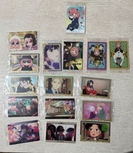 Spy family 食玩卡/威化餅卡 第三彈