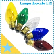 Lampu Bohlam Dop Cabe Lombok Lampu Kamar Lampu Hias Lampu Tidur