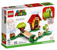 LEGO 71367 Super Mario Mario’s House & Yoshi Expansion Set 205pcs 6+ lego Đồ chơi gạch Hoàn toàn mới