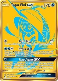 Pokemon - Tapu Fini GX SV92/SV94 - Hidden Fates: Shiny Vault - Full Art Gold