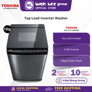 Toshiba 15KG AW-DG1600WM SDD Inverter NANO Wash Washing Machine / Washer / Mesin Basuh WAH LEE STORE
