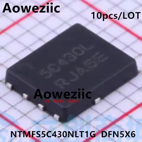 Aoweziic 2024+ 100% New Original NTMFS5C430NLT1G 5C430L DFN5X6 N-channel MOSFET Transistor 40V 200A