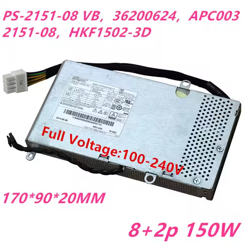 New Original PSU B5040 S800 S740 S80X B85 8Pin+2Pin 150W Power Supply PS-2151-08VB 36200624 APC003 P