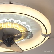 Room Fan Lamp Modern Simple Ceiling Fan Lamp Bedroom Kitchen Fan Household Fan Lamp Master Bedroom S