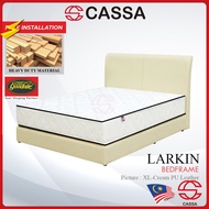 Cassa Goodnite Larkin Bed / 10" Spinahealth Lena Posture Spring Single / Double Mattress (Free 2 Pillow)