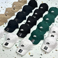 [Genuine] Nike basic hat/cap with embroidered logo, unisex, fully wrapped with tag and brand paper b
