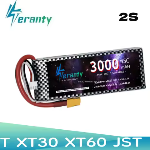 1-4pcs 7.4V 3000mAh Li-ion Battery for WLtoys RC Car 124018 124019 124017 124028 High Speed Car Truc