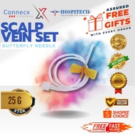SCALP VEIN SET BUTTERFLY NEEDLE FOR RAPID VENOUS ACCESS 25G