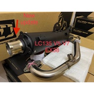 CJ IPOH EXHAUST EX38 LC135 V1➡️V7 38x38x51mm EX-38