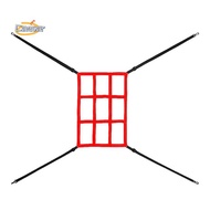 【caesarA8】Strike Zone Target For Baseball Net Softball Adjustable Pitching Target Fit For 7X7 Net So
