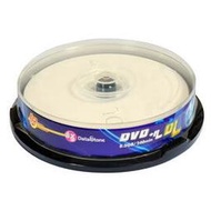 DataStone 空白光碟片 DVD+R 8X DL 8.5GB單面雙層  10P布丁桶X1
