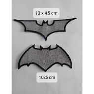 Batman silver character embroidery Patch fashion accessories