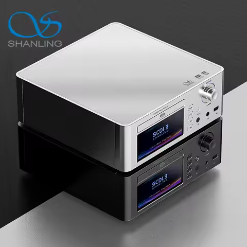 SHANLING SCD1.3 SACD CD Player Hi-Res Audio AK4499EX AK4191 DAC chips Bluetooth LDAC PCM768 DSD512