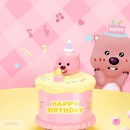 loopy 香薰 蠟燭 香氛 音樂盒 家居 生日蛋糕 造型 海狸 露比 公仔 卡通 實用 日用品 擺設 擺件 裝飾