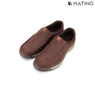 MATINO SHOES รองเท้าหนังชาย รุ่น MC/S 7813 -NAVY/COFFEE