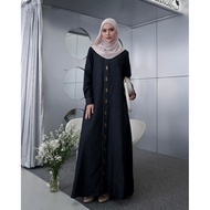 Evolvere - Hawwa Denim Dress, Modern Gamis