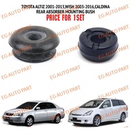 REAR ABSORBER MOUNTING BUSH TOYOTA ALTIS ZZE121,ZZE141 2001-2013,WISH ANE10,ZGE20 2003-2016,CALDINA