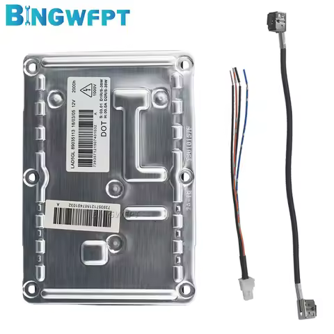 Xenon Headlight Control Unit Ballast LAD5GL 4Pin D1S D1R D2S D2R For Audi A4 S4 BMW 1 Series E81 E87