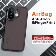 For Vivo X200 Fe X200Fe VivoX200 Fe VivoX200Fe 5G Matte Transparent Phone Case Armor Shockproof Prot