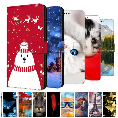 Leather Book Case For Vivo Y31 Y53S 4G Luxury Wallet Flip Cover Smart Phone For Vivo Y17 Y15S Cases 