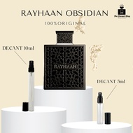 [DECANT] Rayhaan Obsidian Edp 5ml & 10ml Tester perfumes