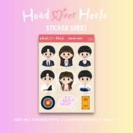 Head Over Heels [Bussorks] Kdrama Fanart Merch Sticker Sheet