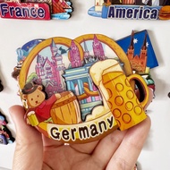 Germany Travel Souvenirs Refrigerator Stickers Souvenirs Fridge magnet Magnetic Stickers
