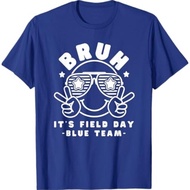 Field Day Blue Team Funny For Teacher Field Day Games T-Shirt