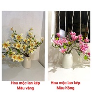 Fake Magnolia Flowers - Double Orchids