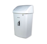 ดีเคดับบลิว DKW(Official) ถังขยะฝาสวิง รุ่น HH-206P ขนาด 50 ลิตร สีเทา