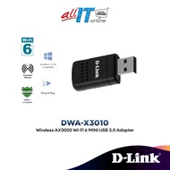 D-Link DWA-X3010 Wi-Fi 6 AX3000 Mini Wireless USB3.0 Adapter