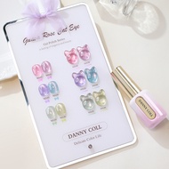 เซตสีเจลลูกแก้ว โทนพาสเทล เซต6สี  Summer ยาทาเล็บเจล แถมชาร์ต DANNY COLL - L06 - wenails