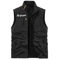 DISCOUNT!!! GOJEK Vest, Gojek Men's Hiking Vest and Wanita, Trendy Hiking Vest