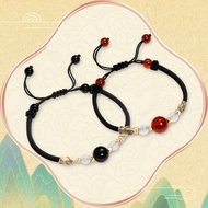 【Ready】🌈 red agate trfer beads safe le cryl odian for men and women s ne's Day ft for bies
