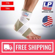 LP SUPPORT 775 ผู้ชาย/ผู้หญิง สนับข้อเท้า ปลอกข้อเท้า ที่รัดข้อเท้า ซัพพอร์ท พยุง รัด กล้ามเนื้อ บาดเจ็บ ANKLE SUPPORT (WITH STAY AND STRAP)