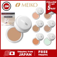 6Colors Meiko Cosmetics Foundation Cover Face Naturactor 20g Concealer Cover Foundation Acne Scars Stains Pores Made in Japan jojoba oil