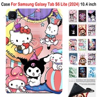 For Samsung Galaxy Tab S6 Lite (2024) 10.4 inch Fashion Simple Painting TPU Tablet Case SM-P610 P613