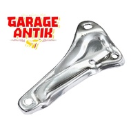 Honda c70 c50 chrome exhaust mount