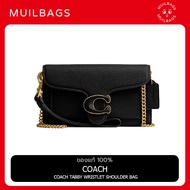 COACH กระเป๋าคล้องมือผู้หญิงรุ่น Tabby Wristlet สีดำ CJ925 B4/BK ดำ One