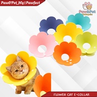 Flower cat E-COLLAR Cat Neck Colar dog e-collar dog neck collar Kolar Kucing Recovery Cone E-Collar 