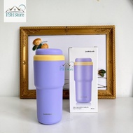 Bình giữ nhiệt LocknLock Daily Macaron LHC3292 Nắp mở một chạm Dung tích 480ML
