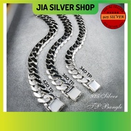 Ready Stock | 925 纯银 男款手链 | Original 925 Silver Bracelet Bangle TP For Men | Gelang Tangan Lelaki Perak 925