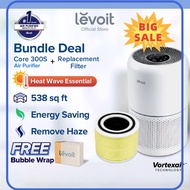 ⭐ [100% ORIGINAL] ⭐ Bundle Levoit Core 300S Smart Air Purifier with App Control (50 m²538 sq.ft)