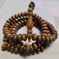 Tasbih Kayu Teras Gemunggal Emas / 99 BIJI / 8MM