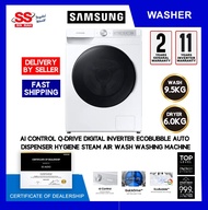 【 DELIVERY BY SELLER 】Samsung 9.5KG Wash | 6.0KG Dryer WD95T634DBH/FQ I WD-95T634DBH/FQ AI Control Q
