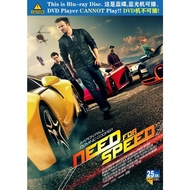 PG-BLURAY ENGLISH MOVIE #Need for Speed (2014) #Aaron Paul #Dominic Cooper
