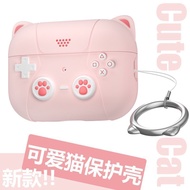 [Cute Cat · Game Console Style] AirPods Series/Huaqiangbei 1562AE Ear Shape Protective Case Liquid S