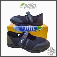PALLAS Original Comfortable School Shoes | Kasut Sekolah Hitam Budak 204-034/306-034